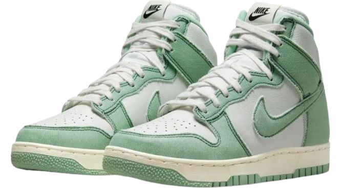 Nike dunk high groen
