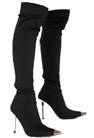 fashion nova uptown chic over the knee heeled boots