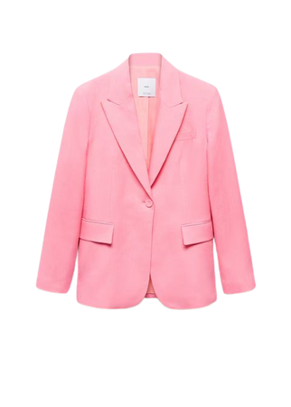 100% linen suit blazer - Women | Mango USA