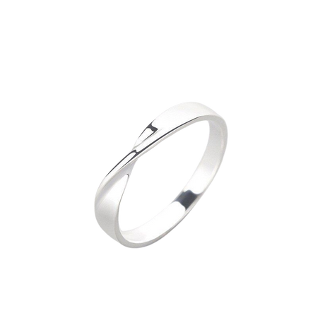 INZATT OL минималистичное геометрическое волнистое кольцо, Настоящее серебро 925 пробы, изящное Ювелирное Украшение для шарма, Женские аксессуары для вечеринки по случаю Дня рождения, подарок|Кольца| | АлиЭкспресс