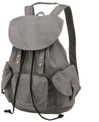 Leisure Three Pockets High School Bag Student Travel Canvas Backpack | Fashion Backpacks | Fashion Bags- AtWish.Com