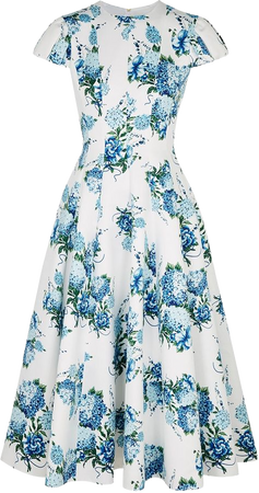 Emilia Wickstead Lecia floral printed dress