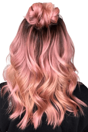 rose gold hairstyles - Google Search
