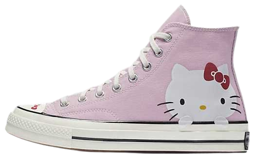 Converse x Hello Kitty Chuck 70 Canvas High Top Unisex Shoe. Nike.com