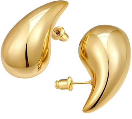 teardrop earrings hoops of harlow - Google Search