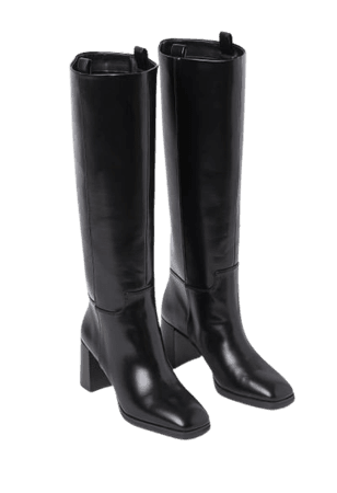 Block-heeled Boots - Black - Ladies | H&M US