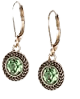 Amazon.com: Napier "Color Declaration" Gold-Tone Green Leverback Drop Earrings: Clothing, Shoes & Jewelry