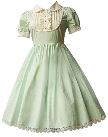 mint green lolita dress