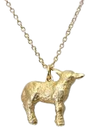 lamb necklace