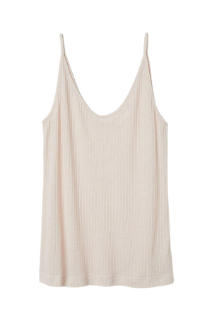 Pointelle Camisole Top - Pink