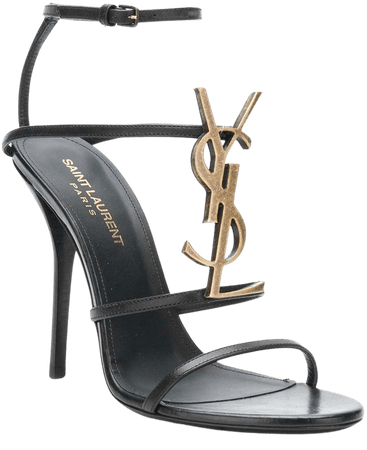 Shop Saint Laurent Cassandra 110mm sandals with Express Delivery - FARFETCH