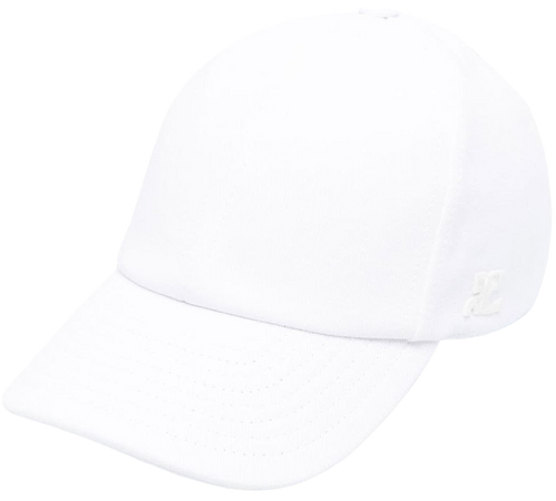 Courrèges logo-embroidered Baseball Cap - Farfetch