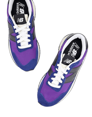 New Balance 237 sneakers in blue/purple | ASOS