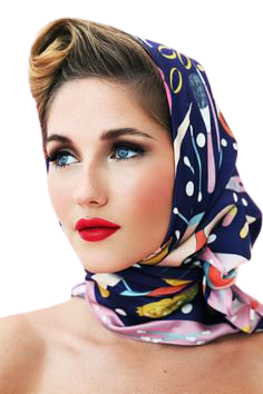 Grace Kelly Style Headscarf