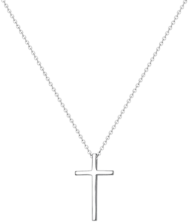 Amazon.com: Tiny Cross Pendant Necklace for Women Simple Cross Necklaces Mothers Day Birthday Gifts for Women Girl (Vertical cross)