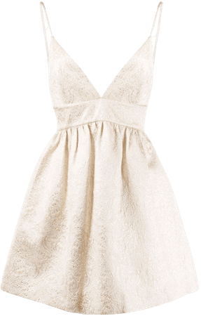 Alice+Olivia Foley jacquard mini dress