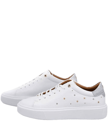 Ted Baker Starriy sneakers in white | ASOS