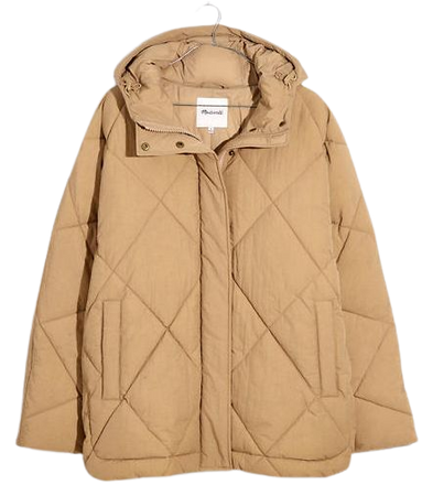 Plus Holland Quilted Puffer Parka