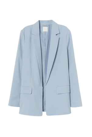 Long Jacket - Light blue - Ladies | H&M US