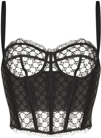 Gucci GG Net corset-style Top - Farfetch