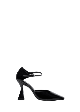 Heel leather shoes - Women | Mango USA