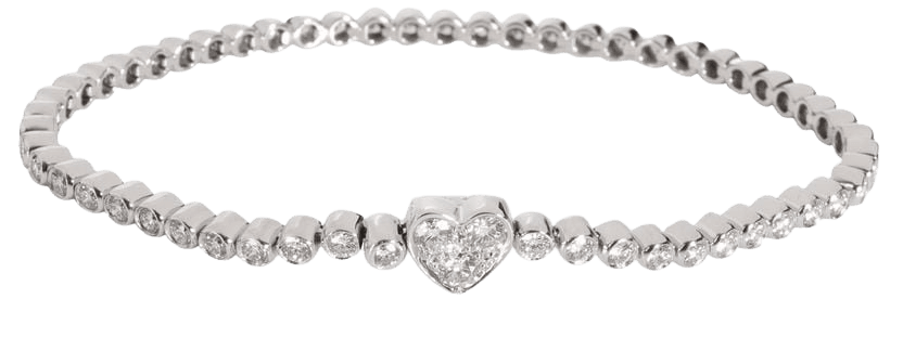 Tiffany & Co. Pre-Owned Bracelet Hearts Orné De Diamants 3ct - Farfetch