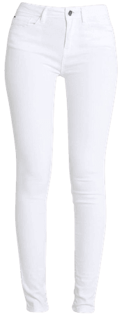 skinny jeans (white)