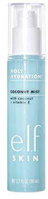 Amazon.com: e.l.f. Cosmetics Holy Hydration! Hydrating Coconut Mist, Refreshes, Soothes & Invigorates Skin, Tropical Scent, 2.7 Fl Oz (Pack of 1) : Beauty & Personal Care