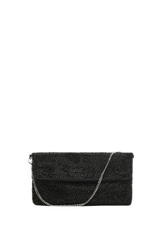 Chain bag with crystals - Women | Mango USA