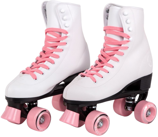 C7skates Soft Faux Leather Quad Roller Skates (Candy Pink, Youth 1) - Walmart.com - Walmart.com