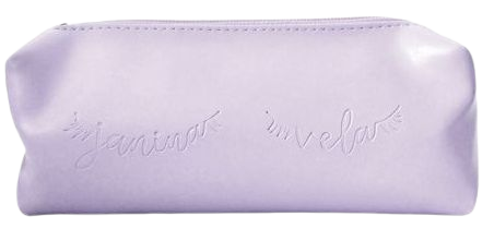 Janina Pencil Case Lilac Leatherette W/ Zipper - Cases & Pouches - Bags & Cases - Gifts - Gifts & Occasion Supplies National Book Store