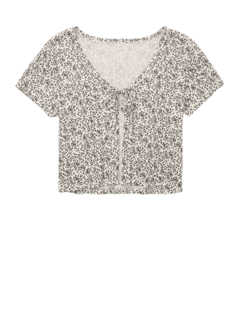 AE Tie-Front Tee