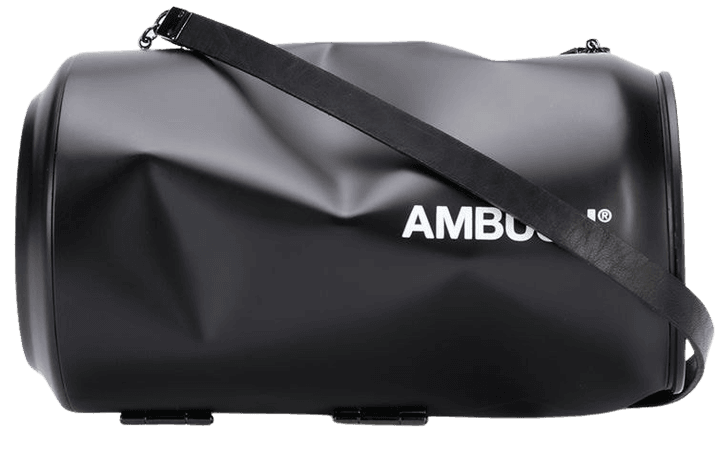 Black Ambush Can-Shaped Logo Print Clutch | Farfetch.com