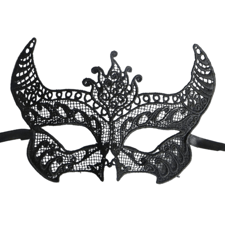Lace Devil Mask Masquerade Mask
