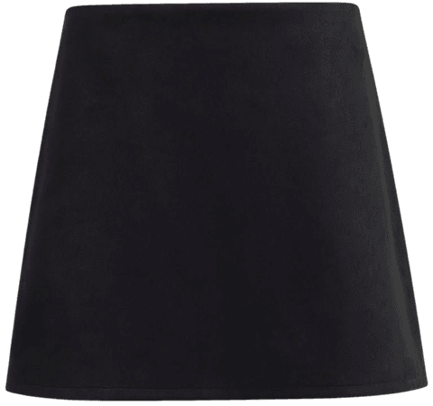 Patty Drape Mini Skirt Black | French Connection US