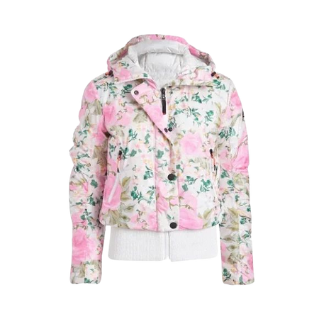 LoveShackFancy | Jackets & Coats | Loveshackfancy Bogner Magenta Flower Fields Floral Sella Bomber Ski Jacket | Poshmark