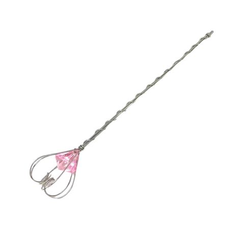 Fairy Wand Princess Scepter Pink Jewel Scepter Silver and | Etsy