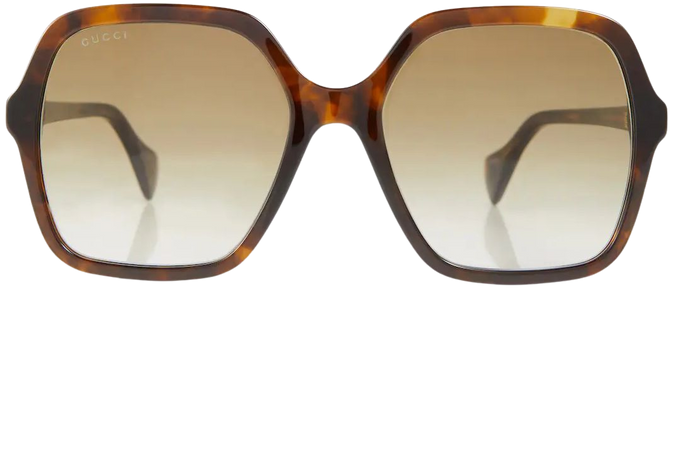 Square Sunglasses in Brown - Gucci | Mytheresa