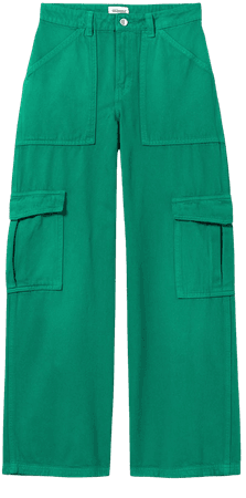 Julian Workwear Trousers - green - Weekday WW