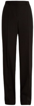 Givenchy High-rise straight-leg wool trousers