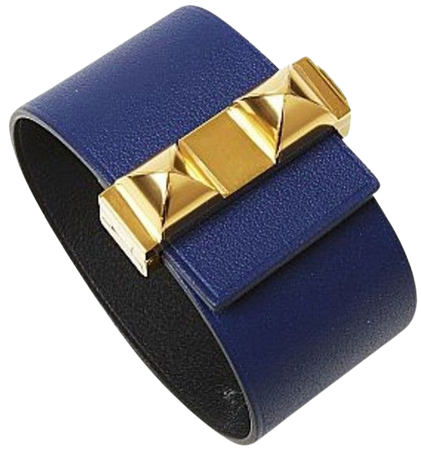 Dark Blue Cuff Bracelet