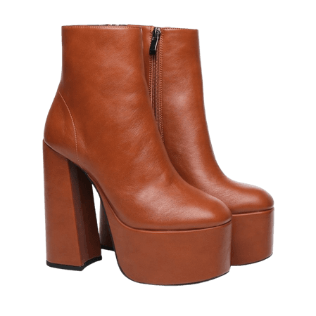 *clipped by @luci-her*  Antonia platform 16cm ankle boots ELLIE TAILOR by Giaro