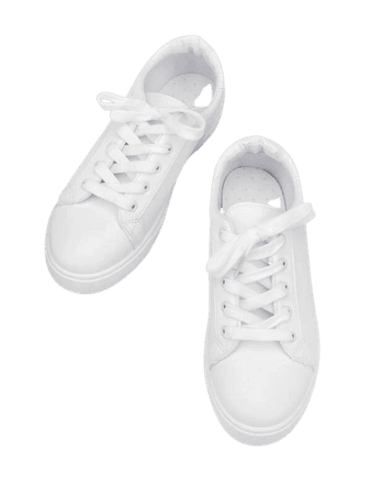 Lace-up Front Skate Shoes | SHEIN USA