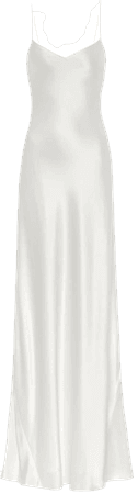 Malibu Satin Maxi Slip Dress | Galvan - Mytheresa
