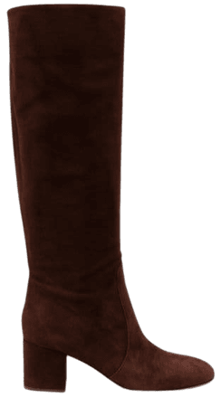 Gianvito Rossi knee-high suede boots - FARFETCH