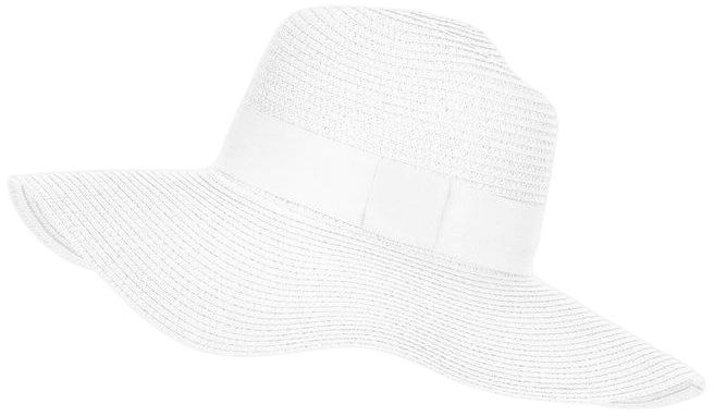 White Textured Floppy Hat | New Look