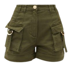 Army Green Pocket Shorts ☘️💚🍒