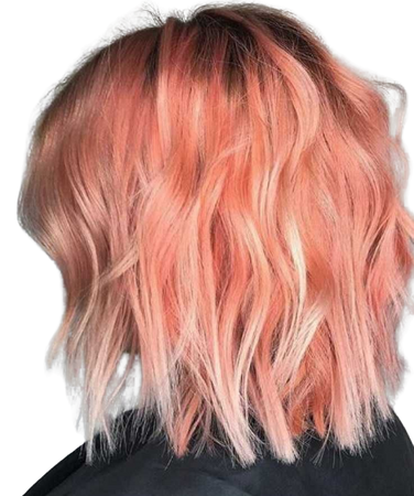 peach hair