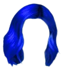 Electric Blue Hair - Wavy Bob (HVST edit)