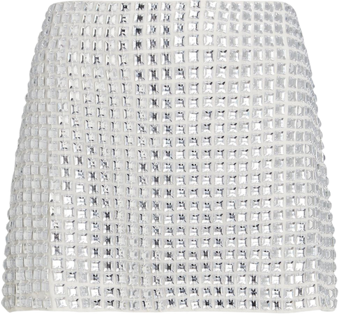 BACKGROUNDE NYC Maria Skirt In Silver | INTERMIX®